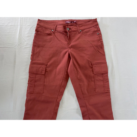 Prana Pants - Prana Meme Stretch Nylon Cargo Pants. Rust Red, Women's Size 6. EUC!!